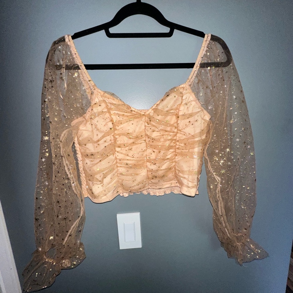 Cropped blouse